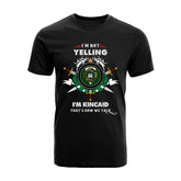 Kincaid Tartan Crest T-shirt - I'm not yelling style